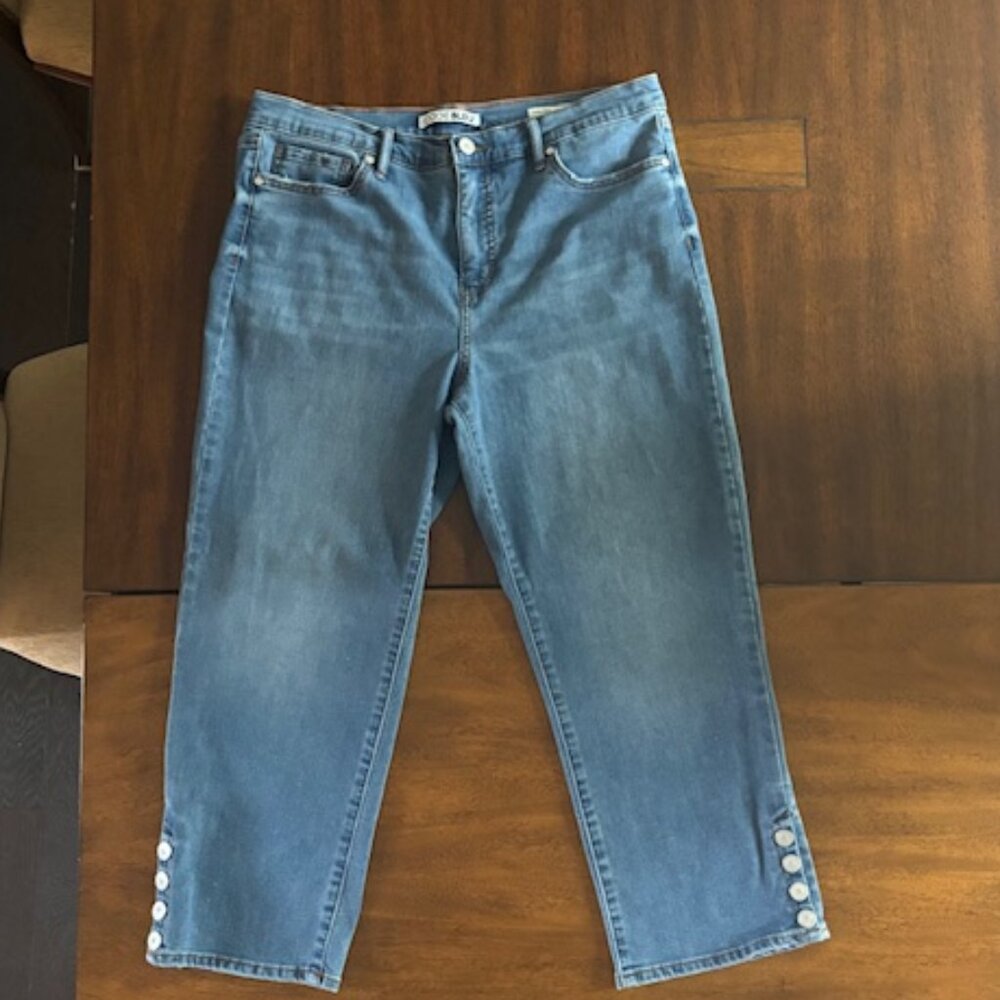 Code Bleu Chelsea Capri Jeans Size 12